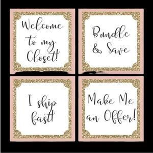 Welcome to my Closet! Bundle & Save -2 items get 20% off!